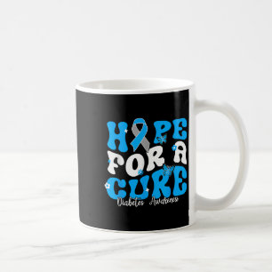 Hope Diabetes Awareness Ribbon Diabetic Typ 1 Kaffeetasse