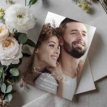 Hope Dream Foto Wedding Save the Date