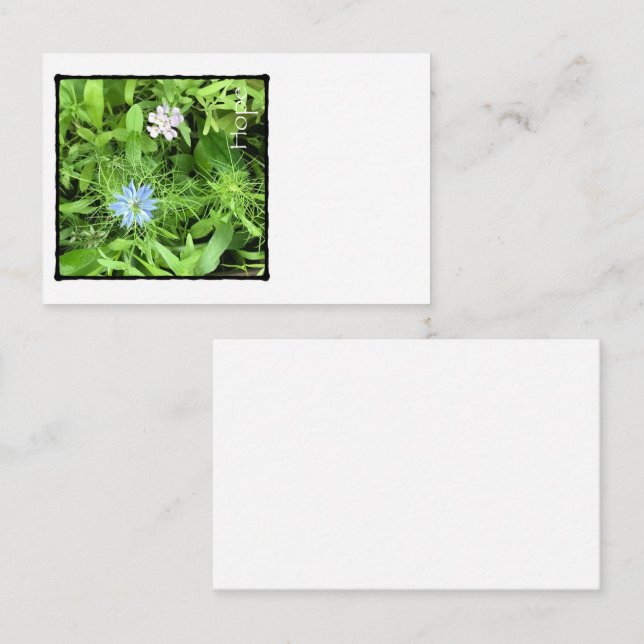 Hope Euro Visitenkarte (Vorne/Hinten)