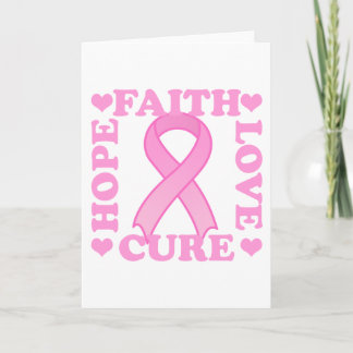 Hope Faith Liebe heilen Grußkarte Karte