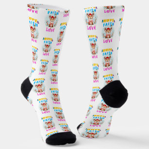 Hope Faith Liebe Socken