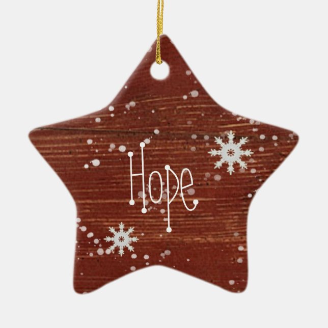 Hope Faith Ornament (Vorne)