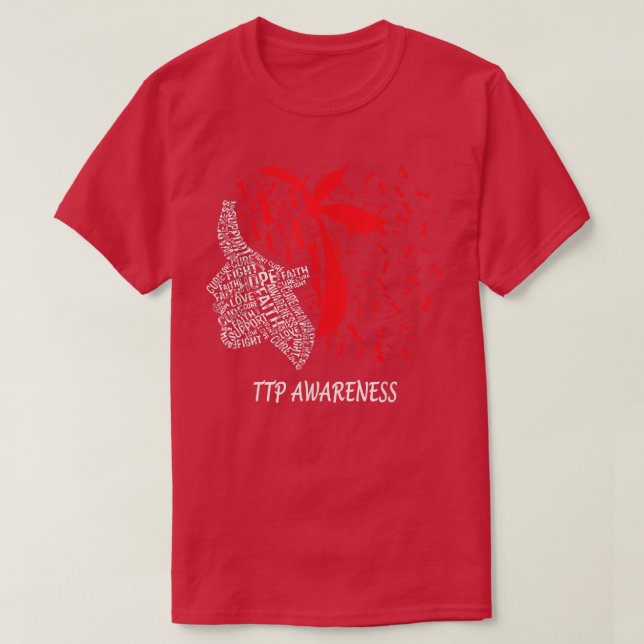 Hope Fight TTP Awareness T-Shirt (Design vorne)