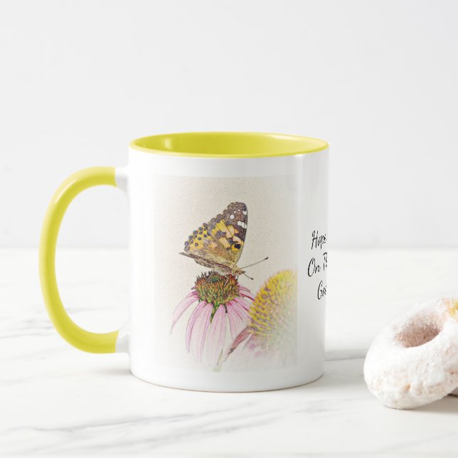 Hope Floats In Beverage Mug SVGPL Tasse (Mit Donut)