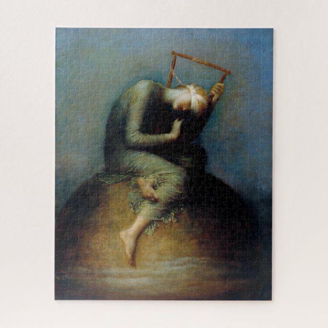 Hope George Watts Painting (Vertikal)