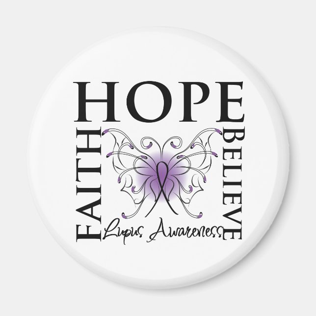 Hope Glauve Faith - Lupus Magnet (Vorne)