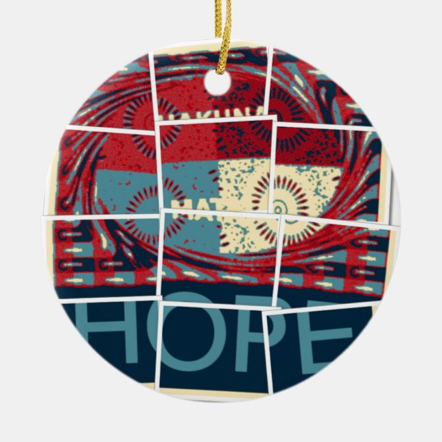 Hope Hakuna Matata Keramikornament (Vorne)