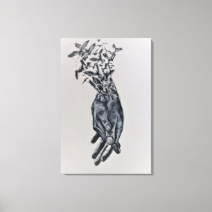 Hope Hands Canvas Print Leinwanddruck
