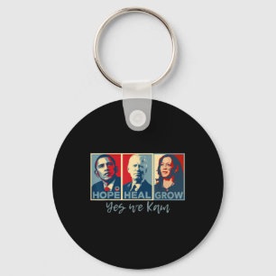 Hope Heal Grow Obama Joe Biden Kamala Harris 2024 Schlüsselanhänger