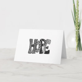 Hope Holiday Card Feiertagskarte