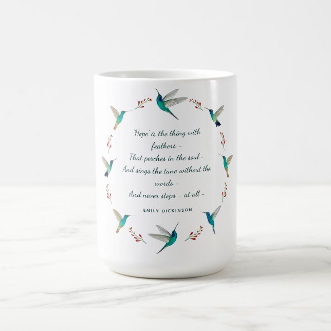 Hope Hummingbird Kaffeetasse (Mittel)