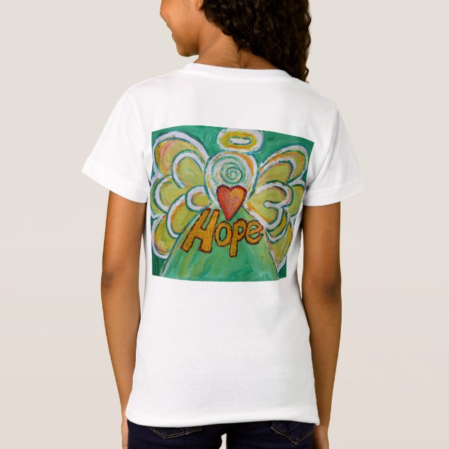 Hope Inspiration Angel Shirt (Art on Back Side) (Rückseite)