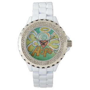 Hope Inspiration Guardian Angel Wrist Watch Armbanduhr