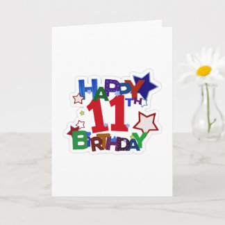 HOPE IT IS COOL LIKE YOU "11 YEARS OLD" CARD KARTE