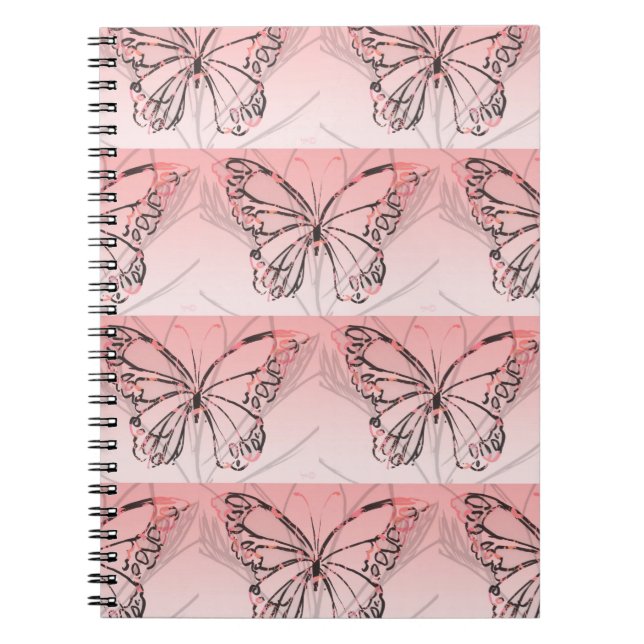 Hope Joy Peace Notebook Notizblock (Vorderseite)