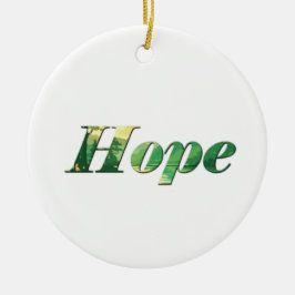 Hope. Keramik Ornament