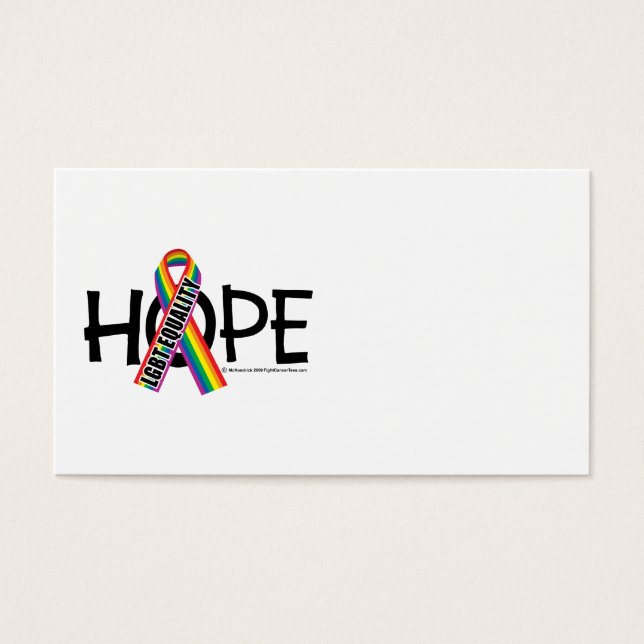 HOPE LGBT Equality (Vorderseite)