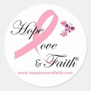 Hope Liebe & Faith Stickers
