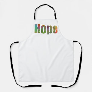 Hope Logo White  Schürze