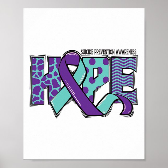 Hope Mental Health Message Poster (Vorne)