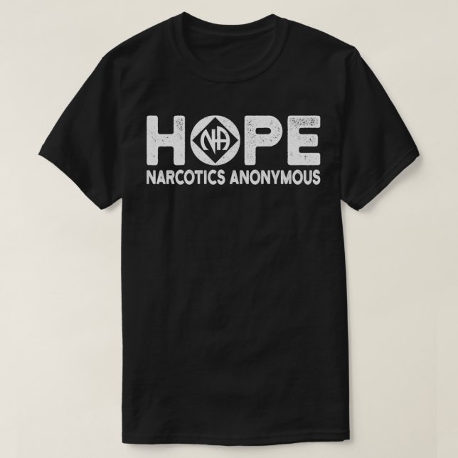 Hope NA Symbol Narcotics Anonymous design Idea Pul T-Shirt (Design vorne)
