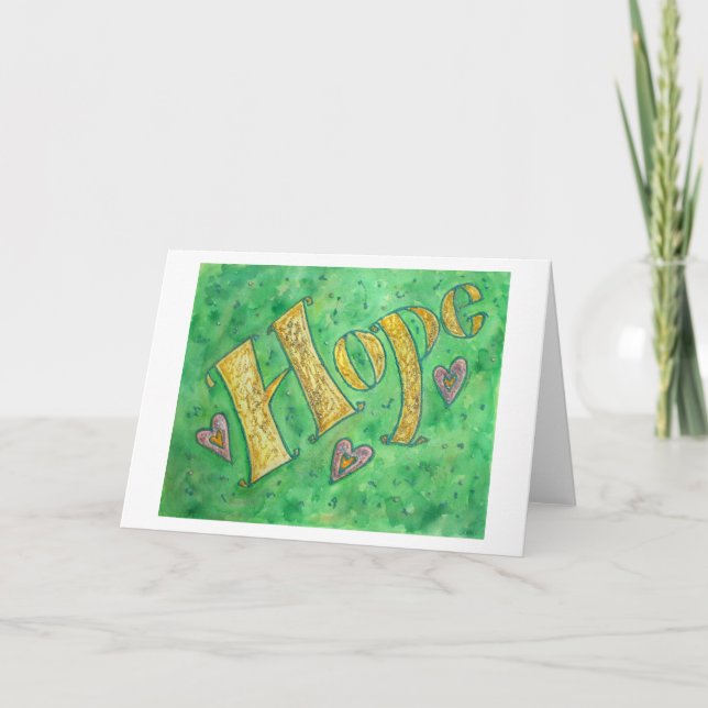Hope Note Card Karte (Vorderseite)