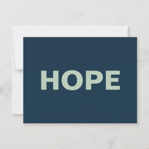 Hope Postcard Postkarte