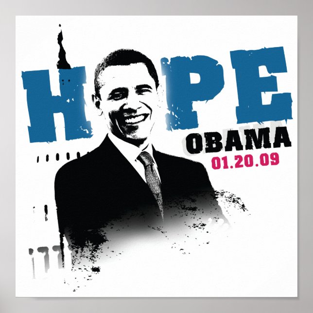 Hope - Poster Obama (Devant)