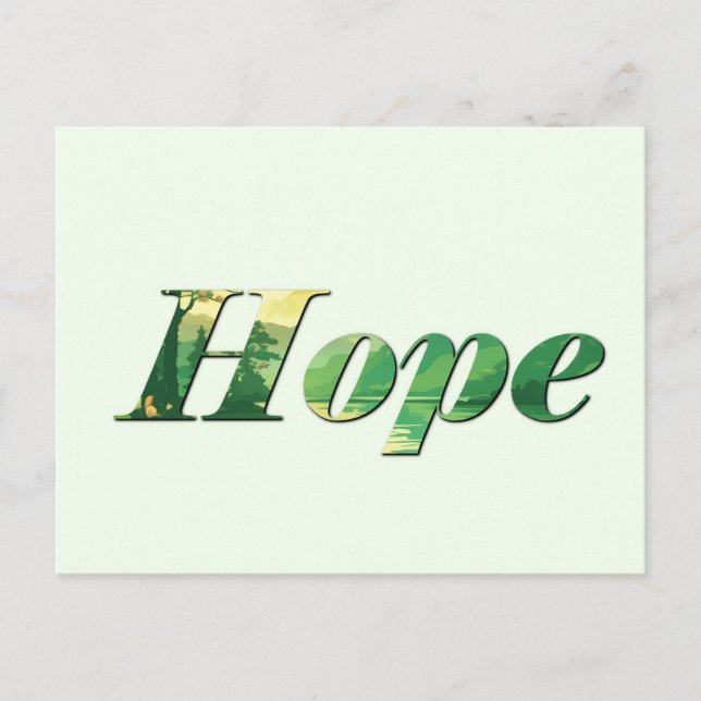 Hope Postkarte (Vorderseite)