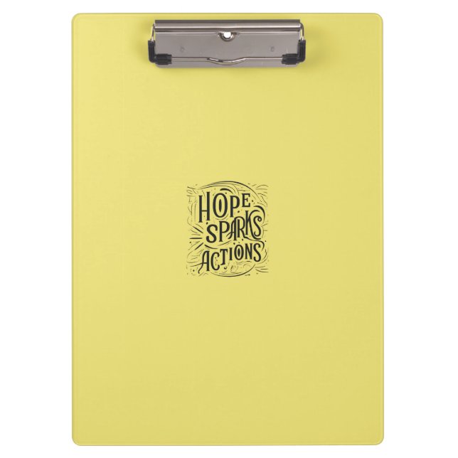 Hope Sparactions Klemmbrett (Vorderseite)