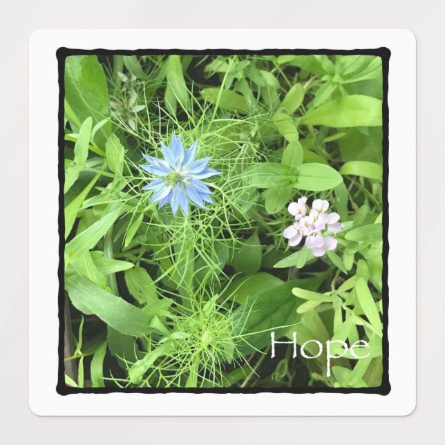 Hope Square Etiketten (Design 1)