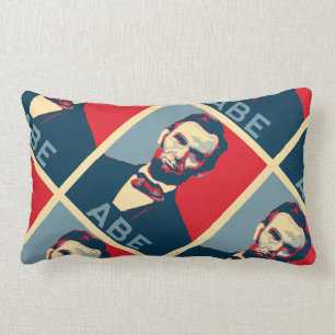 Hope Style Lincoln Portrait Lendenkissen