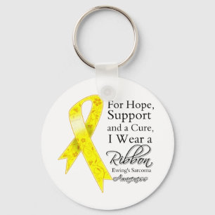 Hope Support Cure I Trage a Ribbon - Ewing Sarcoma Schlüsselanhänger