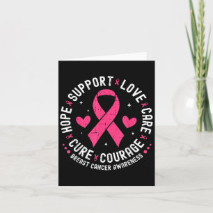 Hope Support Liebe Care Breast Cancer Awareness Bu Karte