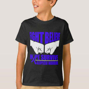 Hope Survive Alopecia Krieger T-Shirt