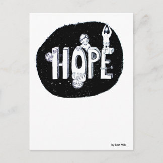 HOPE -  variable Hoffnung Postkarte