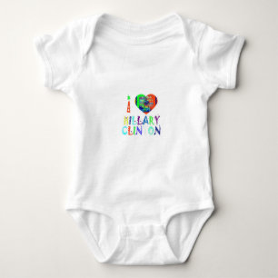 Hope Vote Blue Lovely Reflection Phantastisch Hill Baby Strampler