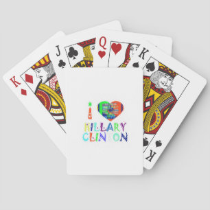 Hope Vote Blue Lovely Reflection Phantastisch Hill Spielkarten