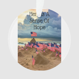 "HOPE" Weihnachtsschmuck ein großartiges Geschenk  Ornament