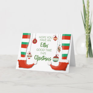 hope you have an elfin good time thimas karte