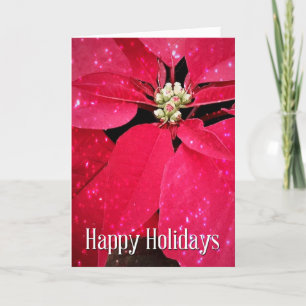 Hope Your Holidays Sparkle Greeting Card Feiertagskarte