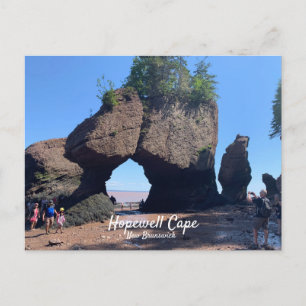 Hopewell Cape New Brunswick Postkarte