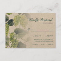 Hopfen, Bier-Hochzeitskollektion