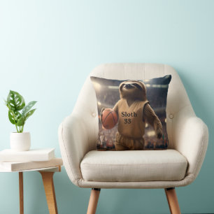 Hopfen und Hangs: Der Slam Dunking Sloth, Kissen