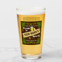 Hopfengersten-Bar des BierBrewpub-personalisiertes