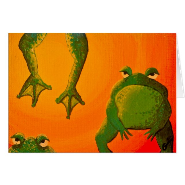 Hopfenreiche Frösche (Vorderseite (Horizontal))