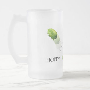 Hopfenreiche hopfenreiche Freude-Freude Mattglas Bierglas