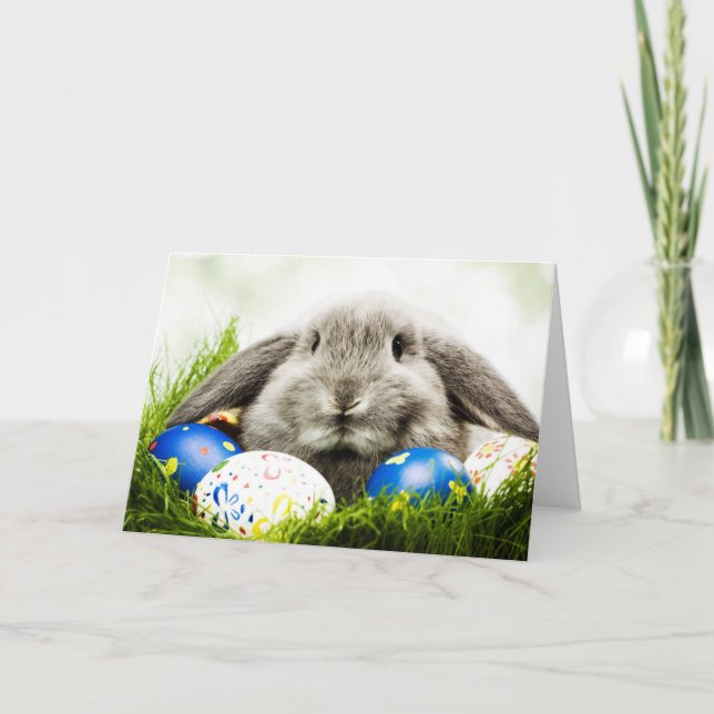 Hopfenreiches Ostern Feiertagskarte (Vorderseite)
