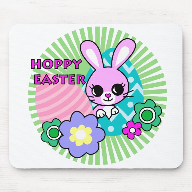 hopfenreiches Ostern Mousepad (Vorne)