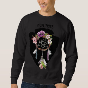 Hopi-amerikanischer Indianerstamm Pfeil Traumfänge Sweatshirt